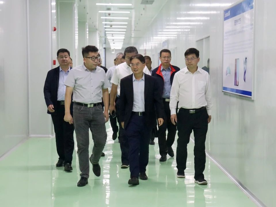 河南省工业和信息化厅副厅长李翔一行莅临2025澳门原料网商丘集美数智产业园调研